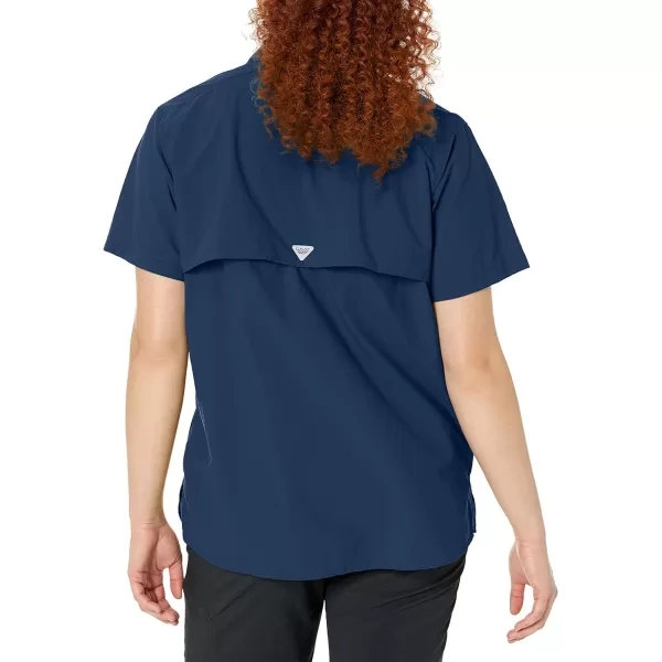 imageColumbia Womens PFG Bahama II UPF 30 Short Sleeve Fishing ShirtCollegiate Navy