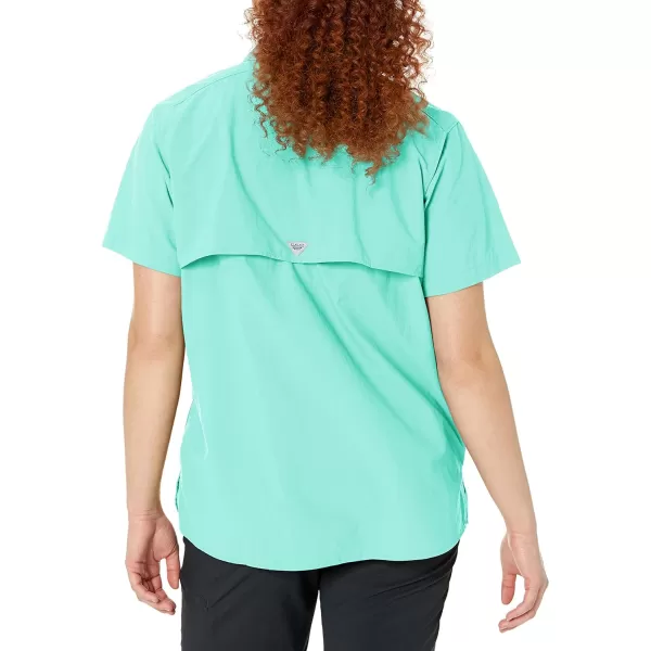 imageColumbia Womens PFG Bahama II UPF 30 Short Sleeve Fishing ShirtDolphin