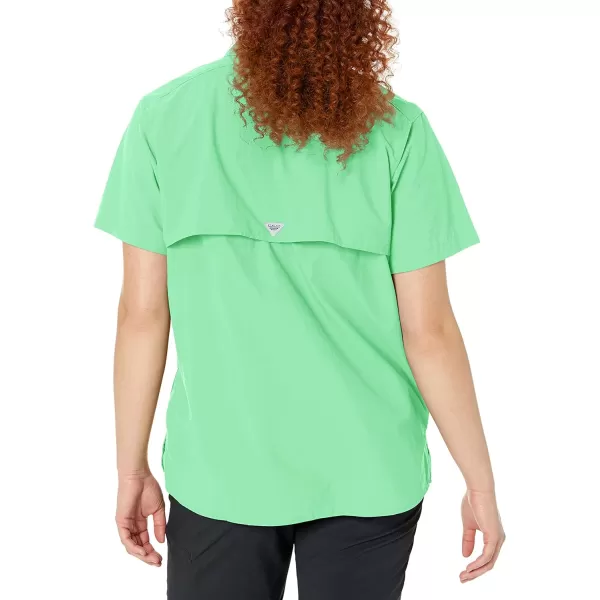 imageColumbia Womens PFG Bahama II UPF 30 Short Sleeve Fishing ShirtEmerald City