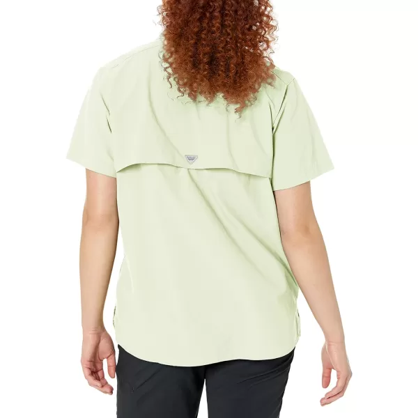 imageColumbia Womens PFG Bahama II UPF 30 Short Sleeve Fishing ShirtLight Lime