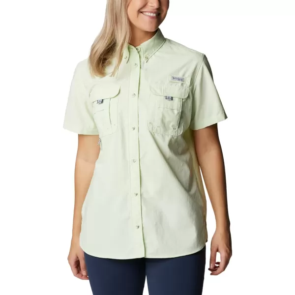 imageColumbia Womens PFG Bahama II UPF 30 Short Sleeve Fishing ShirtLight Lime