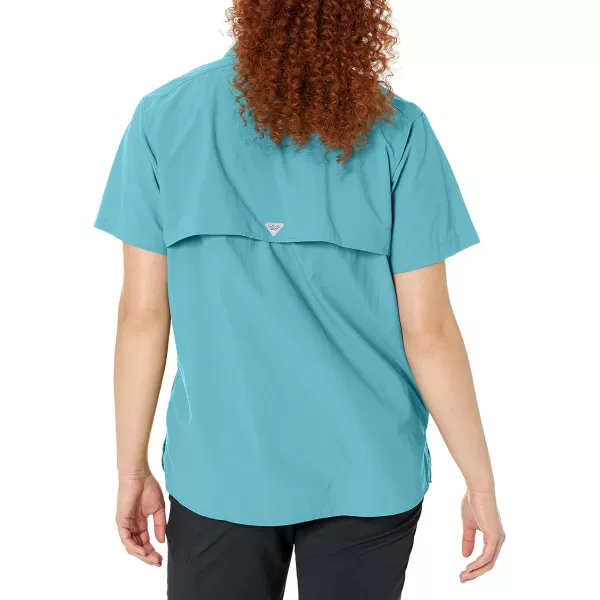 imageColumbia Womens PFG Bahama II UPF 30 Short Sleeve Fishing ShirtShasta