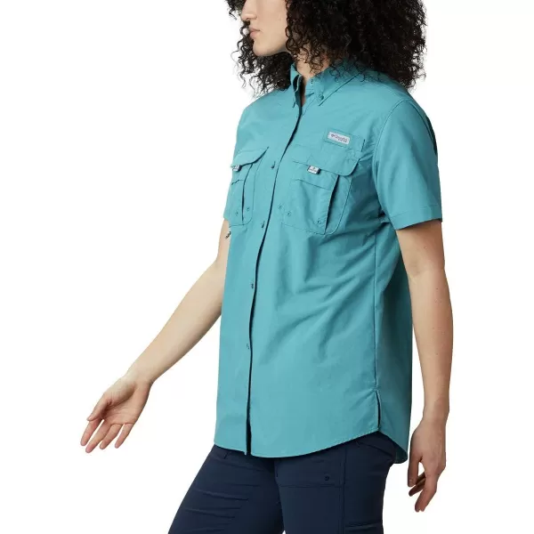imageColumbia Womens PFG Bahama II UPF 30 Short Sleeve Fishing ShirtShasta