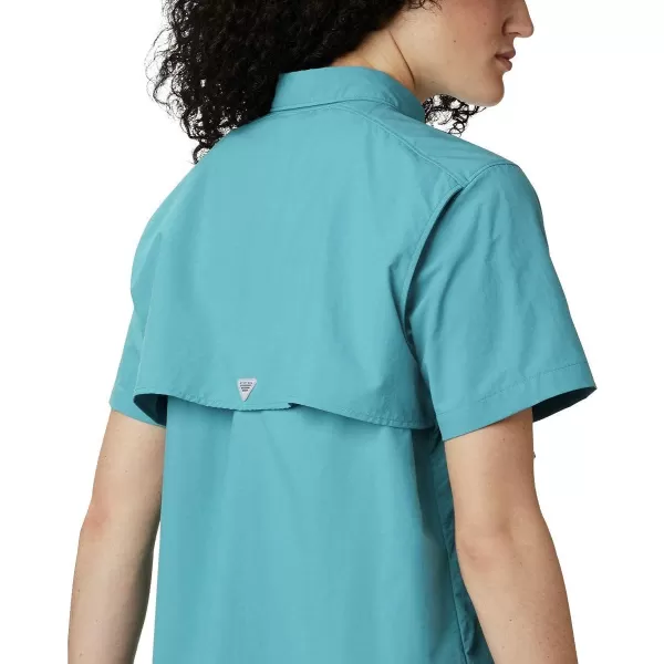 imageColumbia Womens PFG Bahama II UPF 30 Short Sleeve Fishing ShirtShasta