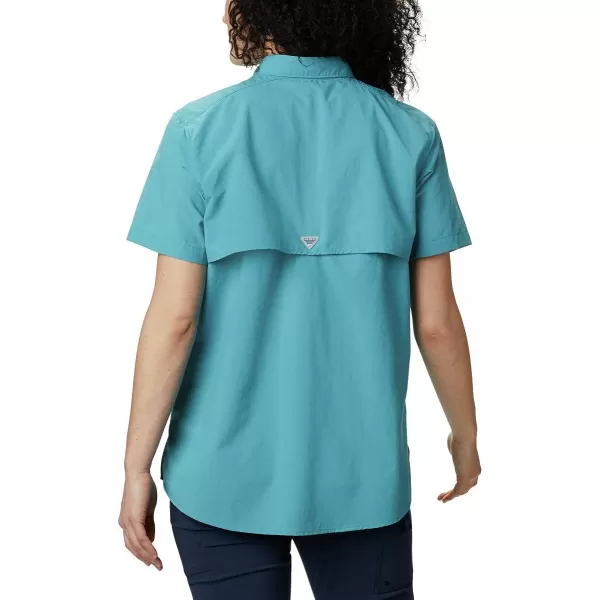 imageColumbia Womens PFG Bahama II UPF 30 Short Sleeve Fishing ShirtShasta