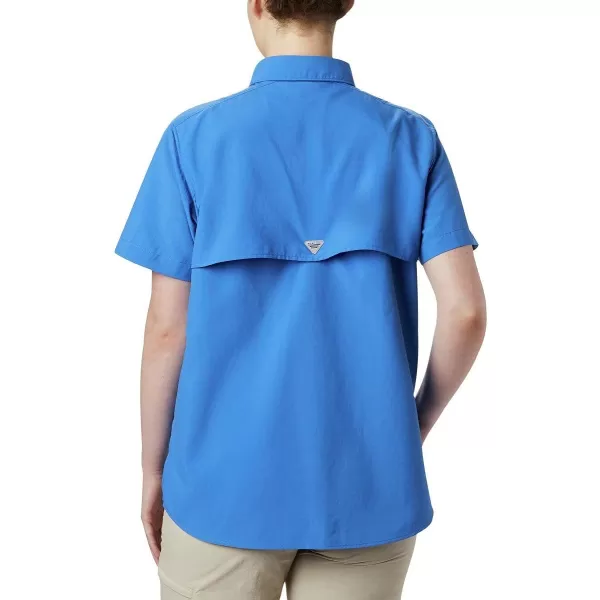 imageColumbia Womens PFG Bahama II UPF 30 Short Sleeve Fishing ShirtStormy Blue