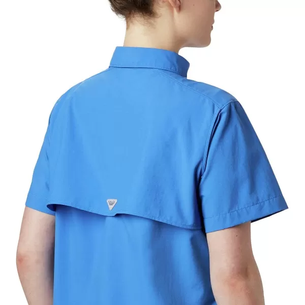 imageColumbia Womens PFG Bahama II UPF 30 Short Sleeve Fishing ShirtStormy Blue