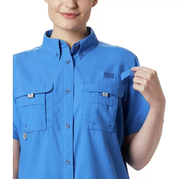 imageColumbia Womens PFG Bahama II UPF 30 Short Sleeve Fishing ShirtStormy Blue