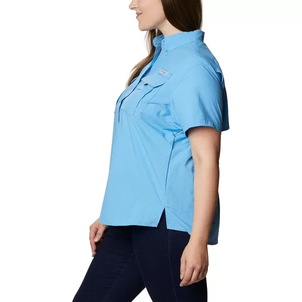 imageColumbia Womens PFG Bahama II UPF 30 Short Sleeve Fishing ShirtYacht