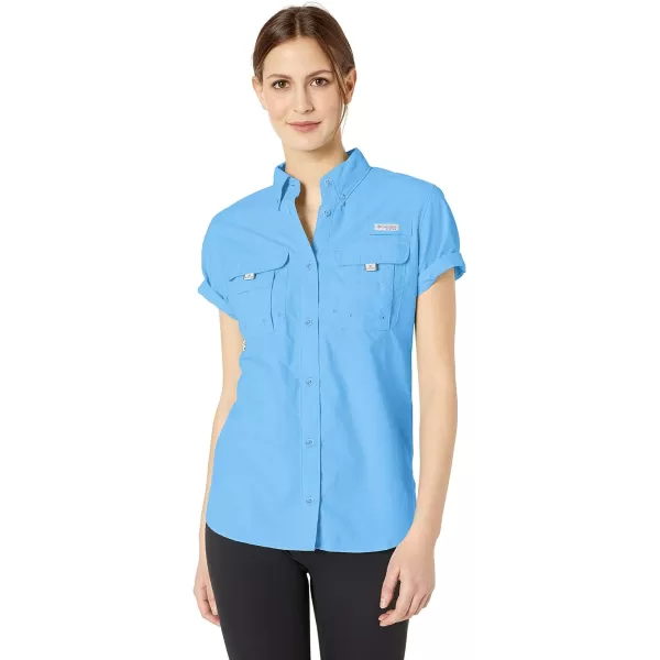 imageColumbia Womens PFG Bahama II UPF 30 Short Sleeve Fishing ShirtYacht