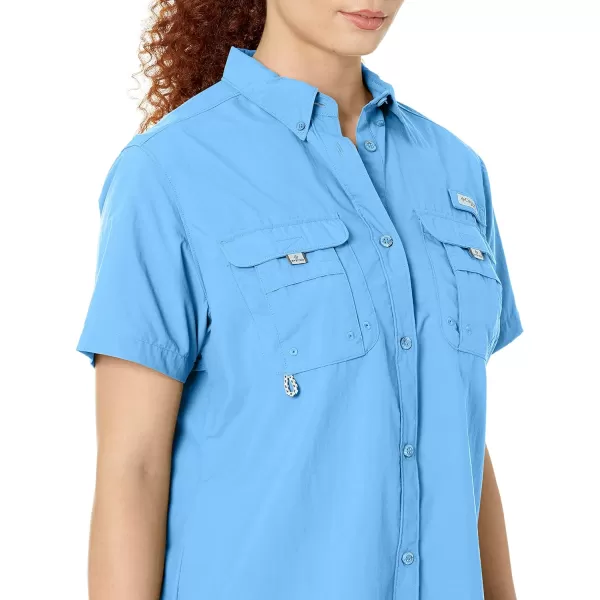 imageColumbia Womens PFG Bahama II UPF 30 Short Sleeve Fishing ShirtYacht