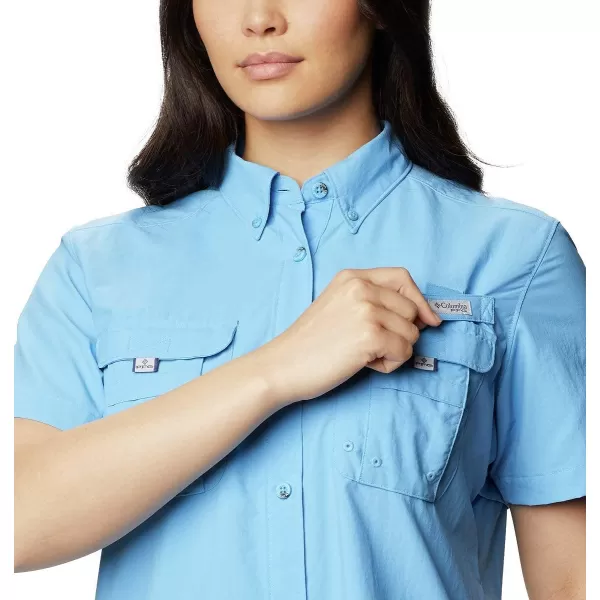 imageColumbia Womens PFG Bahama II UPF 30 Short Sleeve Fishing ShirtYacht