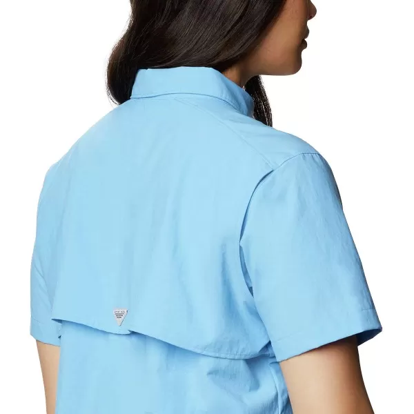 imageColumbia Womens PFG Bahama II UPF 30 Short Sleeve Fishing ShirtYacht