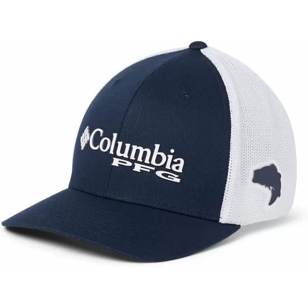 imageColumbia Womens PFG Logo Mesh Ball CapCollegiate Navy