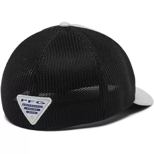 imageColumbia Womens PFG Logo Mesh Ball CapCool Grey HeatherBlack