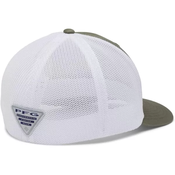 imageColumbia Womens PFG Logo Mesh Ball CapCypressCool GreenBass