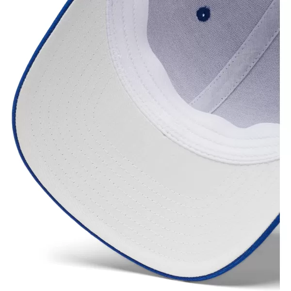 imageColumbia Womens PFG Logo Mesh Ball CapHigh CrownBlue Macaw White Marlin