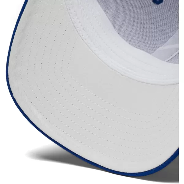 imageColumbia Womens PFG Logo Mesh Ball CapHigh CrownBlue Macaw White Marlin