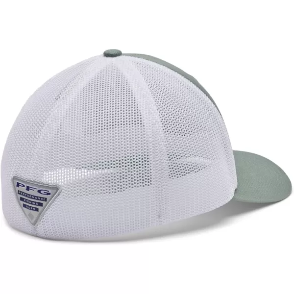 imageColumbia Womens PFG Logo Mesh Ball CapHigh CrownSafariKey West