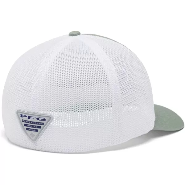 imageColumbia Womens PFG Logo Mesh Ball CapHigh CrownSafariKey West