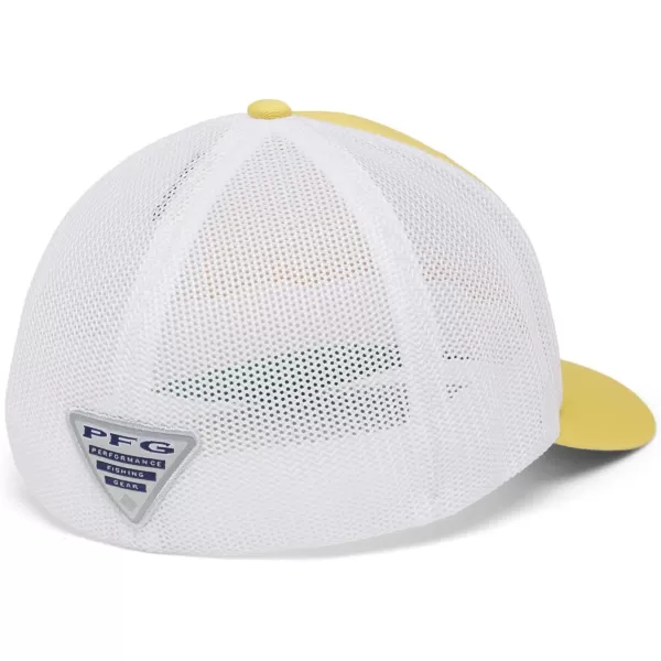 imageColumbia Womens PFG Logo Mesh Ball CapHigh CrownSun Glow Electric Turquoise Marlin