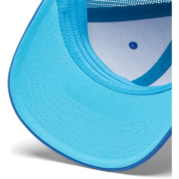 imageColumbia Womens PFG Logo Mesh Ball CapHigh CrownWhite Atoll Marlin
