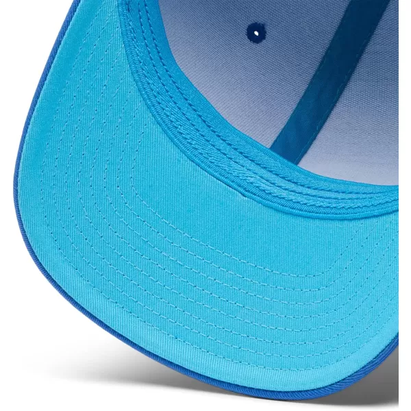imageColumbia Womens PFG Logo Mesh Ball CapHigh CrownWhite Atoll Marlin