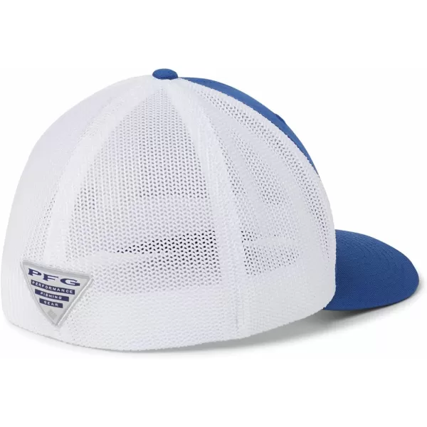 imageColumbia Womens PFG Logo Mesh Ball CapMountain BlueUs Flag