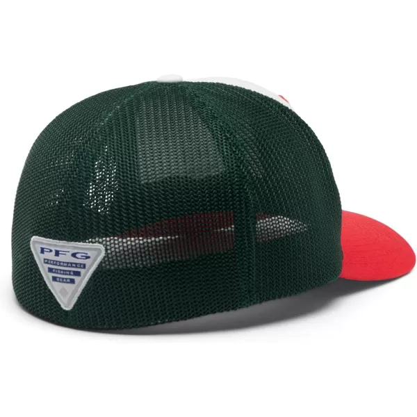imageColumbia Womens PFG Logo Mesh Ball CapRed Spark