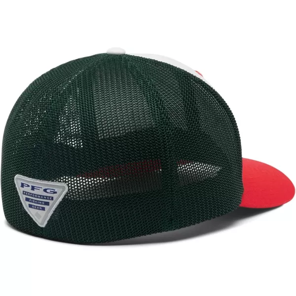 imageColumbia Womens PFG Logo Mesh Ball CapRed Spark
