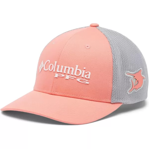 imageColumbia Womens PFG Logo Mesh Ball CapSalmon