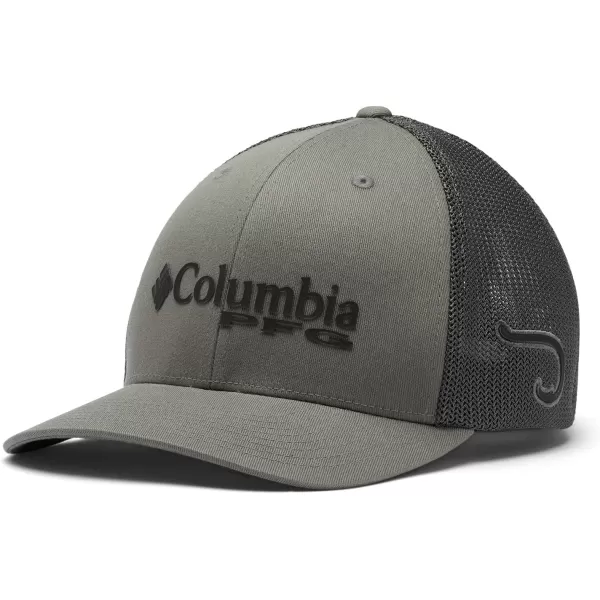 imageColumbia Womens PFG Logo Mesh Ball CapTitanium Black Hook