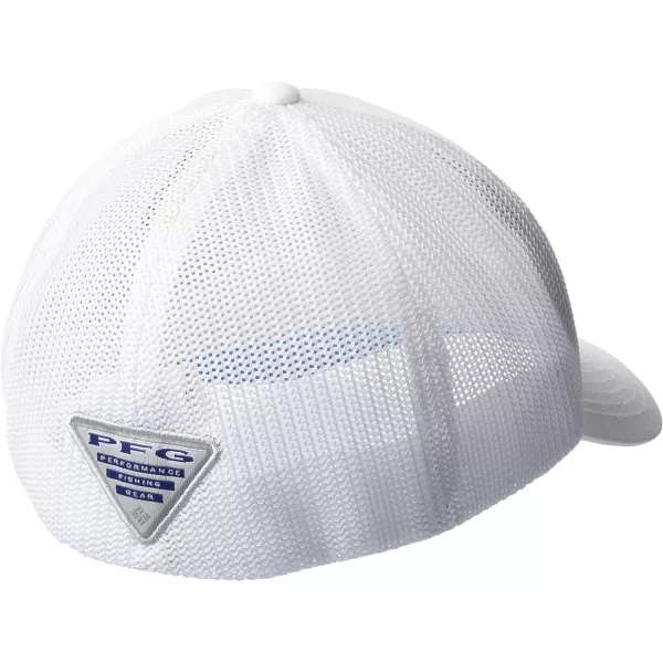 imageColumbia Womens PFG Logo Mesh Ball CapWhiteriptide