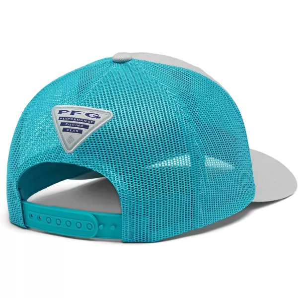 imageColumbia Womens PFG Mesh Ball CapCool GreyOcean TealPfg