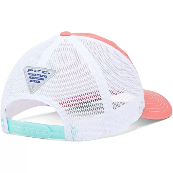 imageColumbia Womens PFG Mesh Ball CapCorangePfg Las Palmas