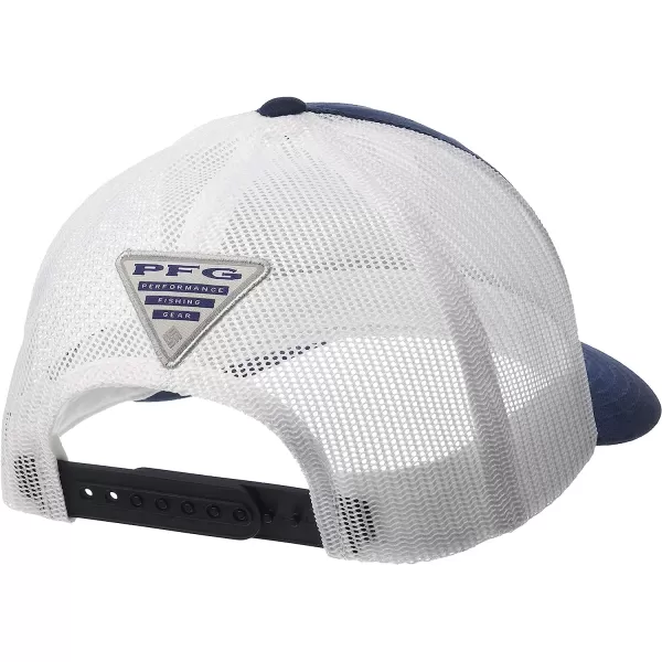 imageColumbia Womens PFG Mesh Ball CapDark Blue  White