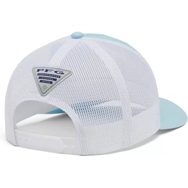 imageColumbia Womens PFG Mesh Ball CapSpring BlueWhitePfg Las Palmas