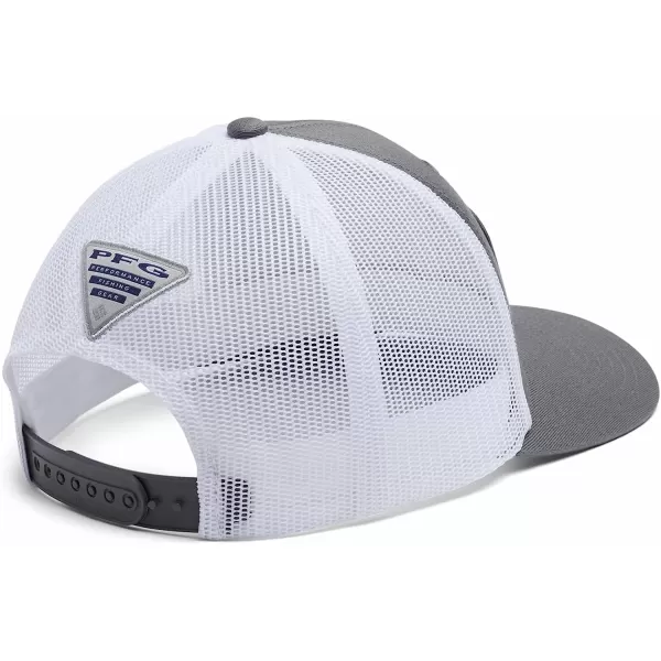 imageColumbia Womens PFG Mesh Ball CapTitaniumWhitePfg Hooks
