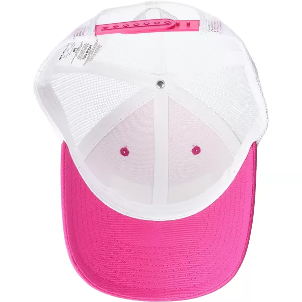 imageColumbia Womens PFG Mesh Ball CapUltra PinkWhitePfg Hooks