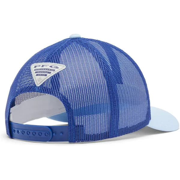 imageColumbia Womens PFG Mesh Ball CapWhiteVivid BlueSailPfg