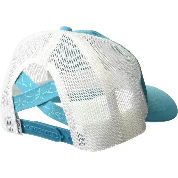 imageColumbia Womens PFG Ponytail Patch Snap BackOcean TealFish Friends