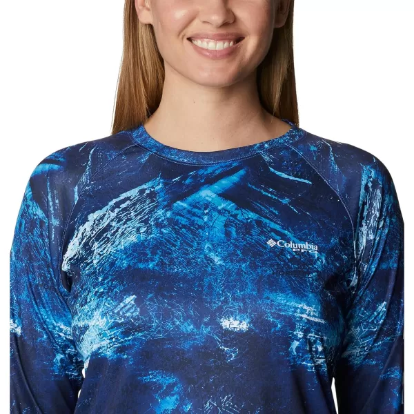 imageColumbia Womens PFG Super Tidal Tee Long Sleeve ShirtBlue Macaw Realtree Horizon