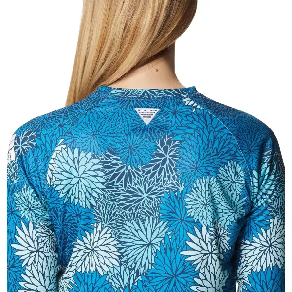 imageColumbia Womens PFG Super Tidal Tee Long Sleeve ShirtCarbon Anemones