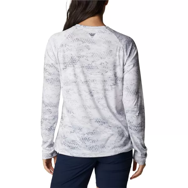 imageColumbia Womens PFG Super Tidal Tee Long Sleeve ShirtCool Grey Pfg Camo Print