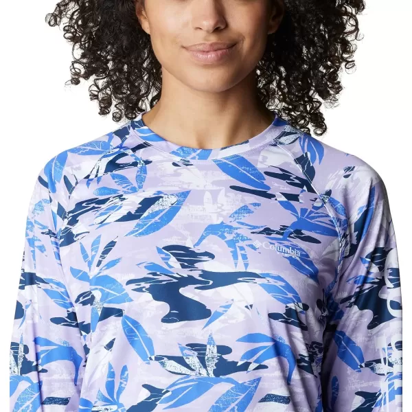 imageColumbia Womens PFG Super Tidal Tee Long Sleeve ShirtSoft Violet Shorebreak
