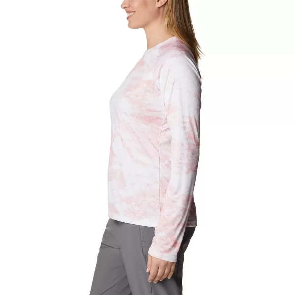 imageColumbia Womens PFG Super Tidal Tee Long Sleeve ShirtTiki Pink Pfg Camo Print