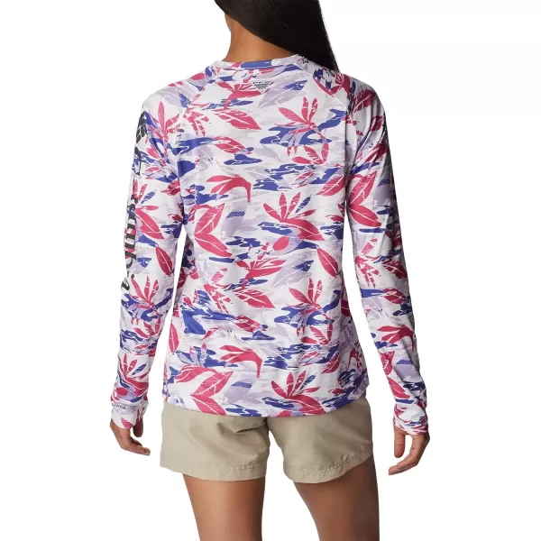 imageColumbia Womens PFG Super Tidal Tee Long Sleeve ShirtUltra Pink Shorebreak