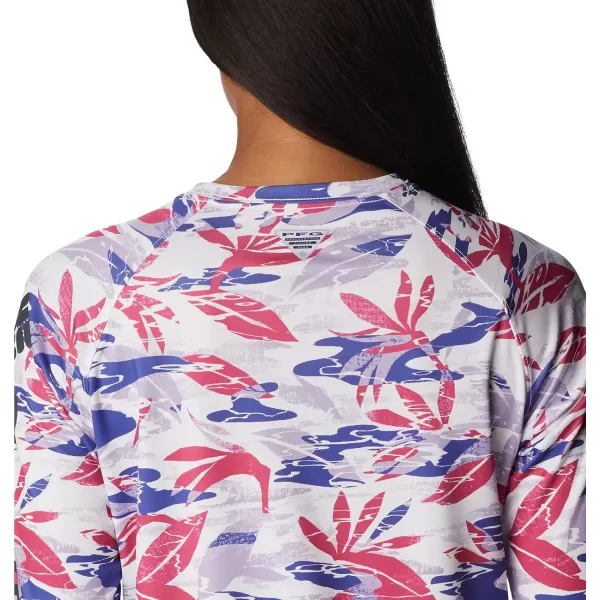 imageColumbia Womens PFG Super Tidal Tee Long Sleeve ShirtUltra Pink Shorebreak
