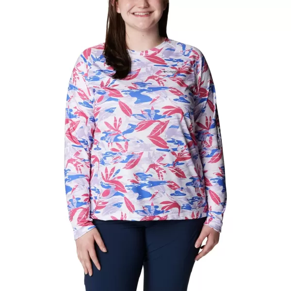 imageColumbia Womens PFG Super Tidal Tee Long Sleeve ShirtUltra Pink Shorebreak