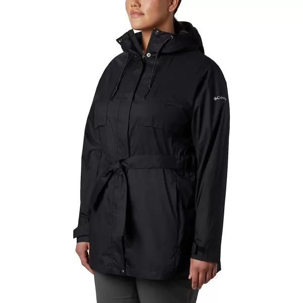 imageColumbia Womens Pardon My Trench Ii Rain JacketBlack
